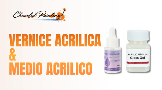 Perché utilizzare una vernice acrilica e un diluente per pittura acrilica nei vostri dipinti con i numeri?