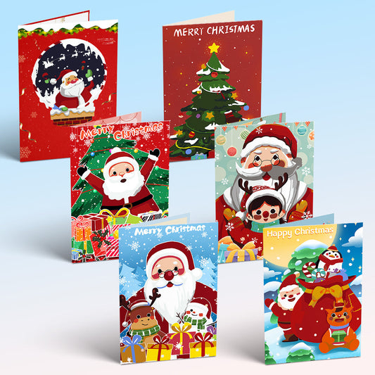 Biglietto di Natale III - Dipingere con i Numeri