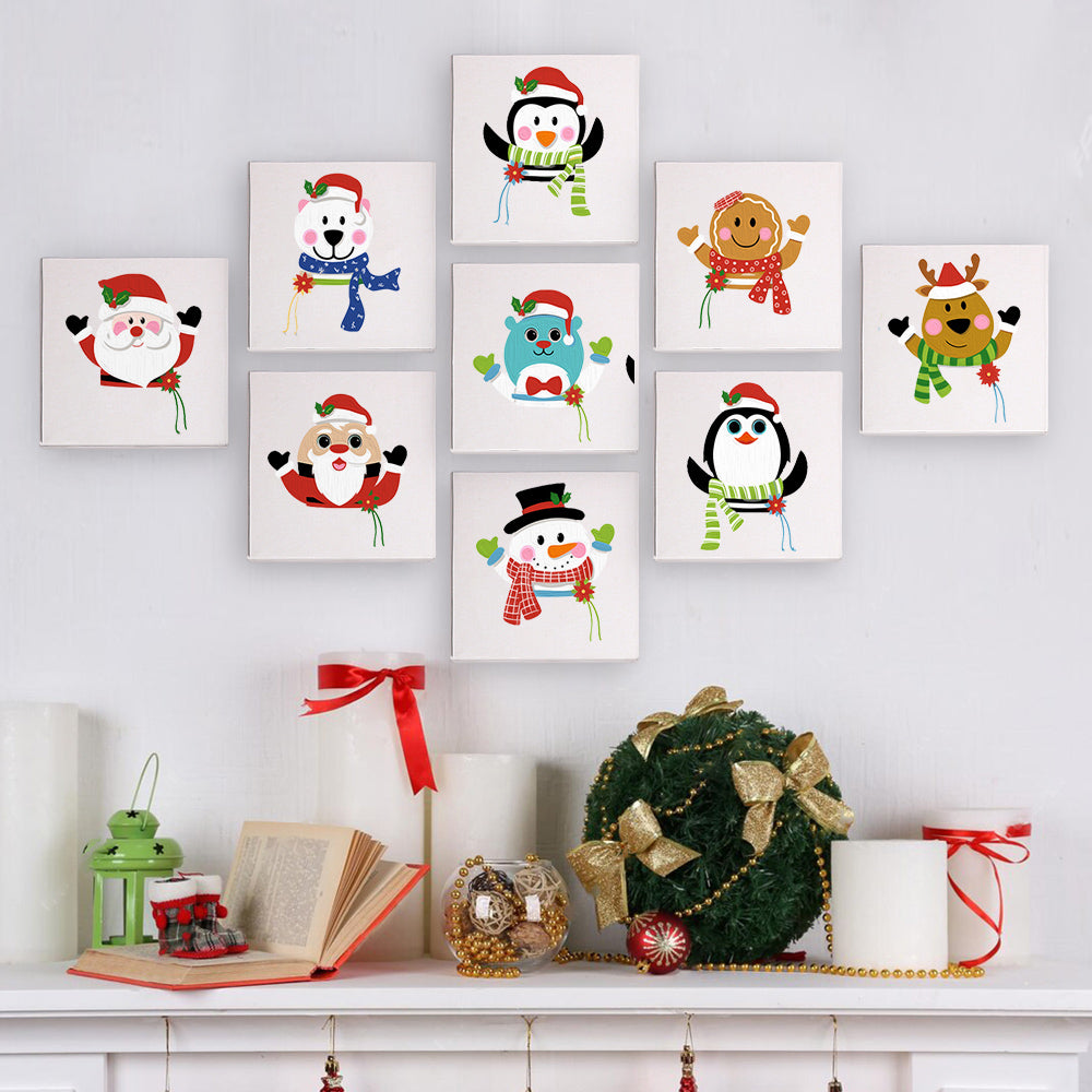 Animali di Natale - Dipingere con i Numeri