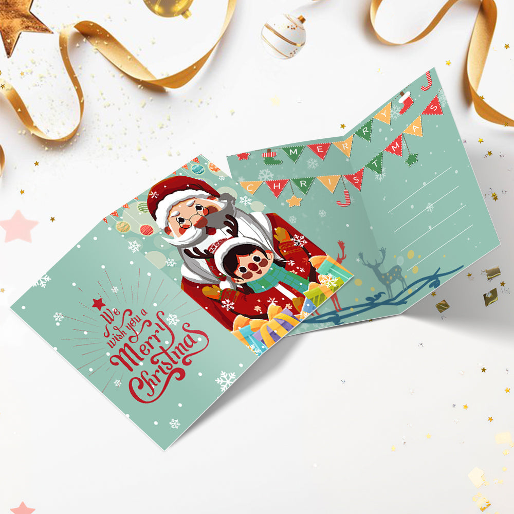 Biglietto di Natale III - Dipingere con i Numeri