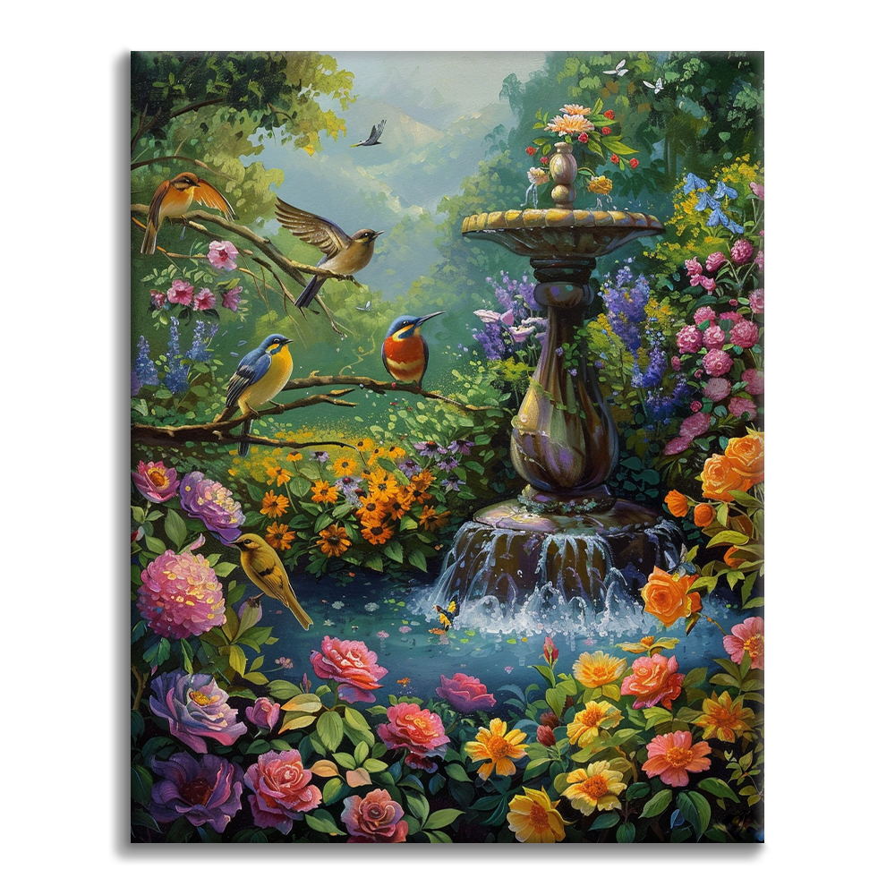 Giardino allegro - Dipingere con i Numeri