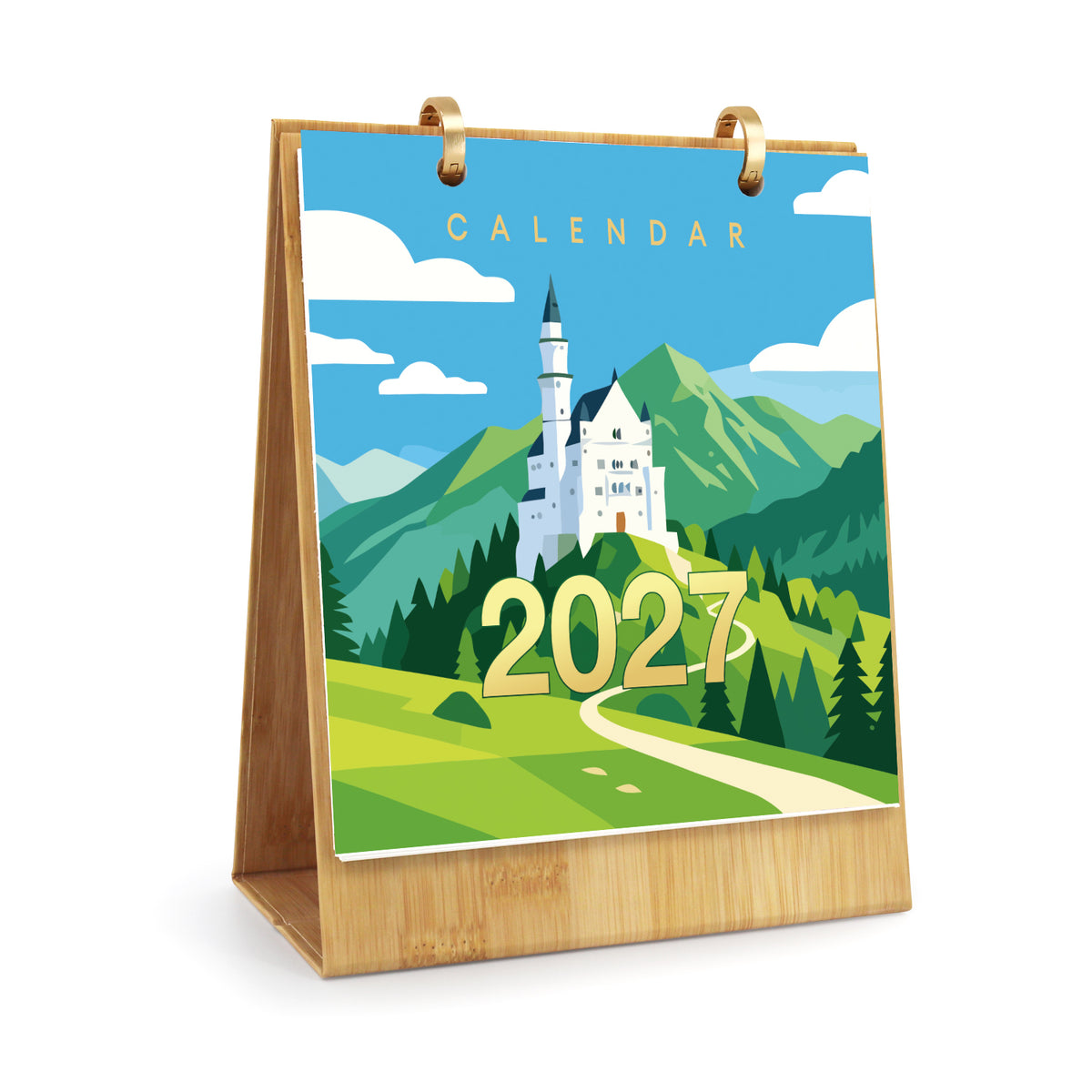 Edizione Botanica - Calendario da Scrivania 2027 da Dipingere con i Numeri