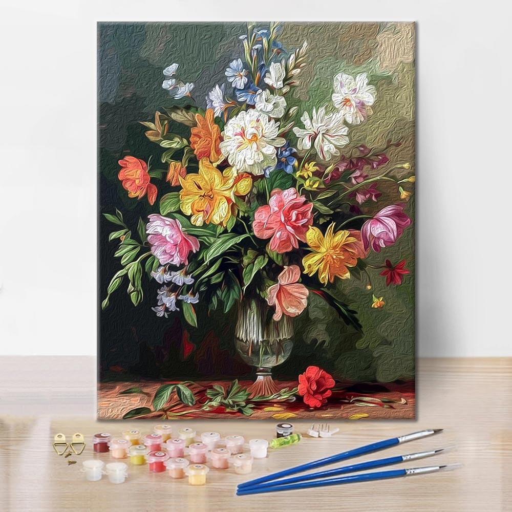 Fiore in fiore - Dipingere con i Numeri