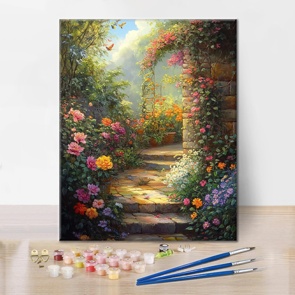 Giardino di primavera - Dipingere con i Numeri