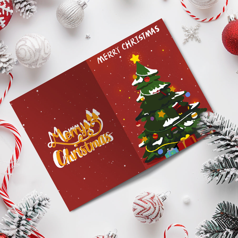 Biglietto di Natale III - Dipingere con i Numeri