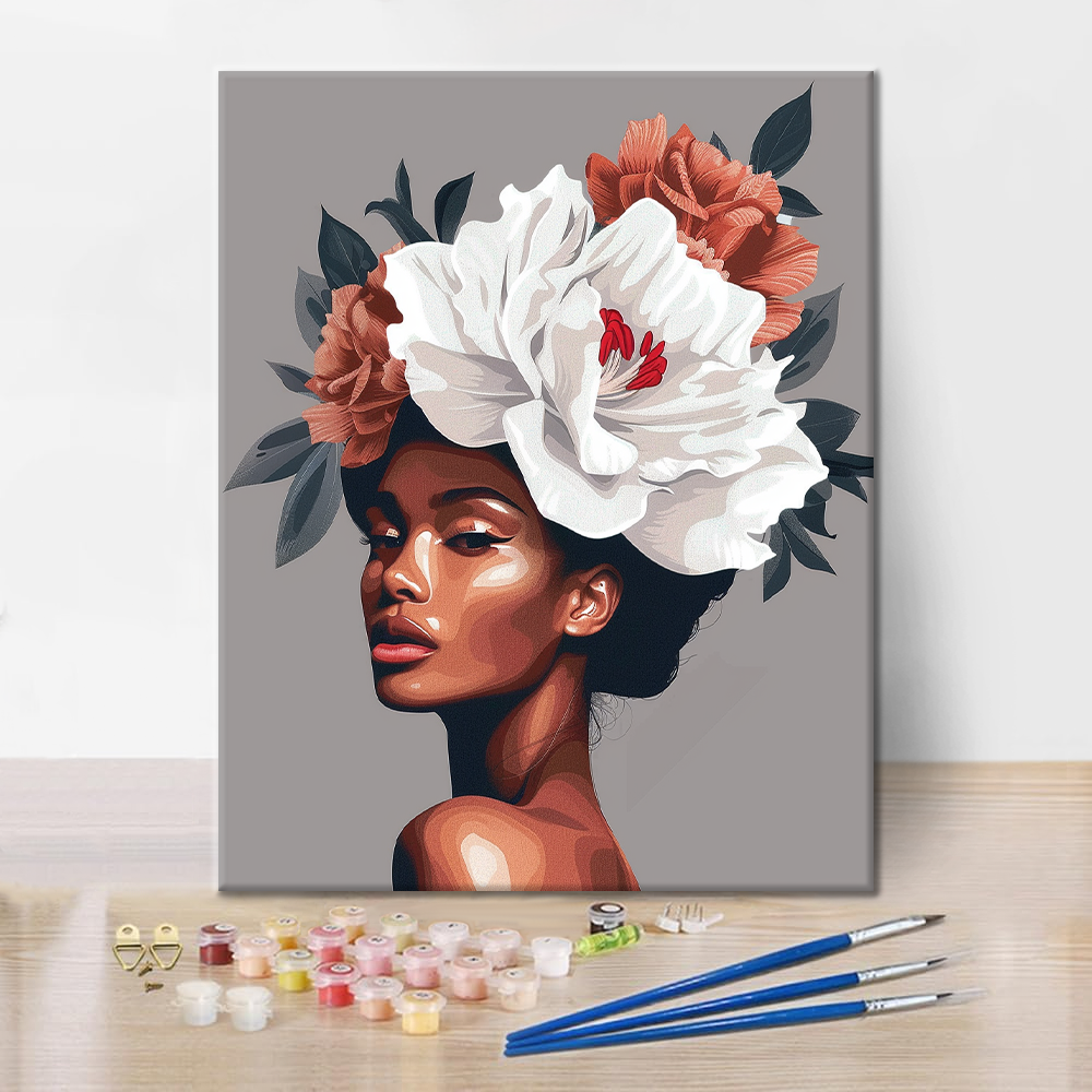 Capelli di Fiori - Dipingere con i Numeri
