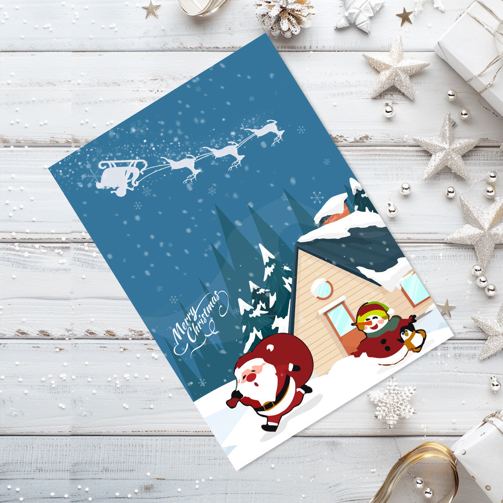 Biglietto di Natale IV - Dipingere con i Numeri