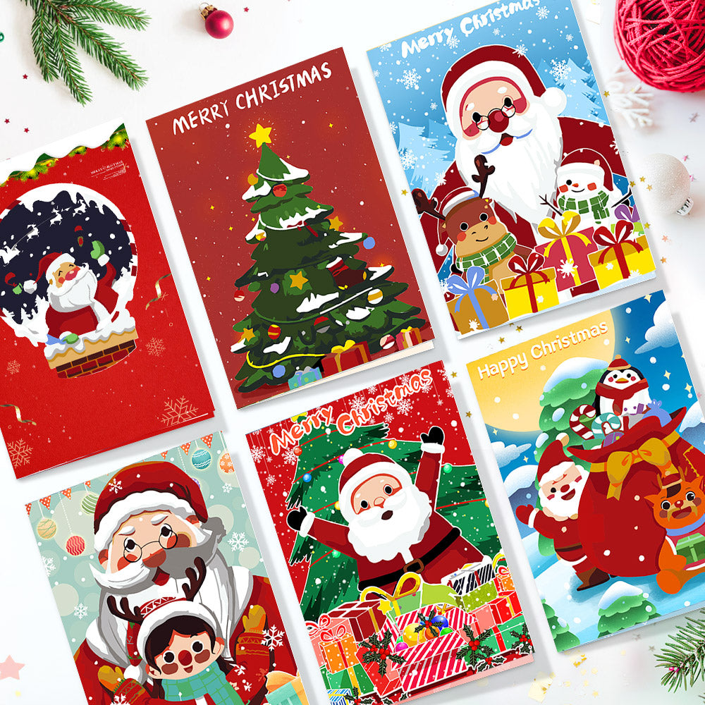 Biglietto di Natale III - Dipingere con i Numeri