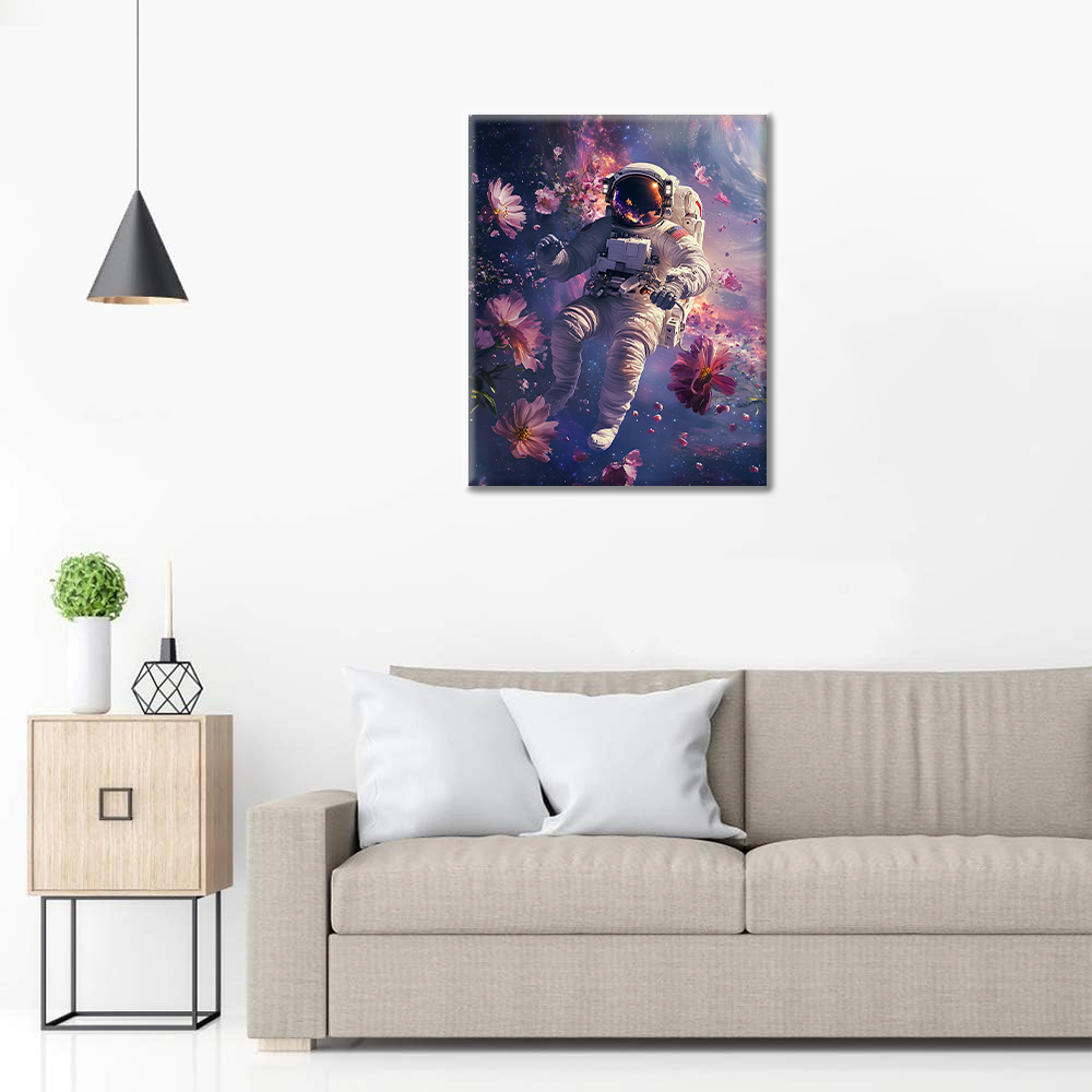 Passeggiata da sogno nello spazio - Dipingere con i Numeri