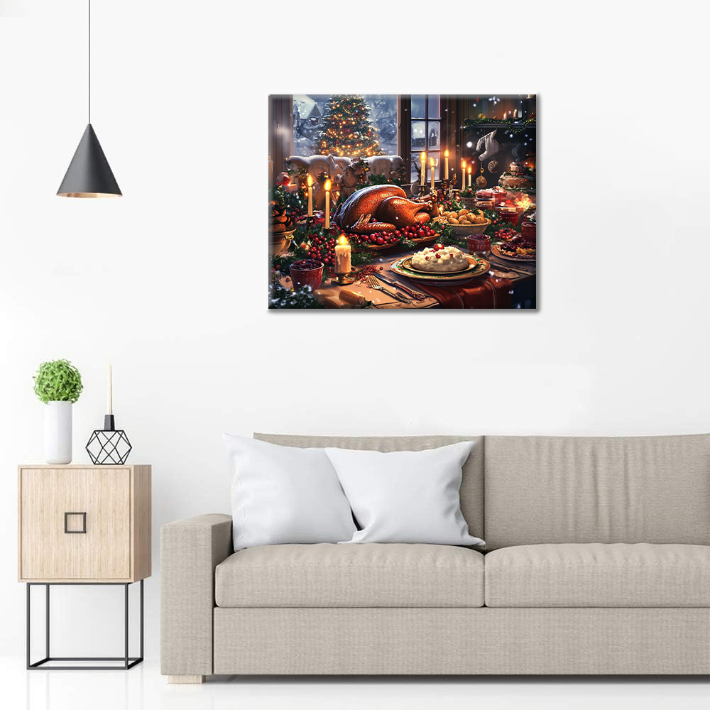 Cena di Natale - Dipingere con i Numeri