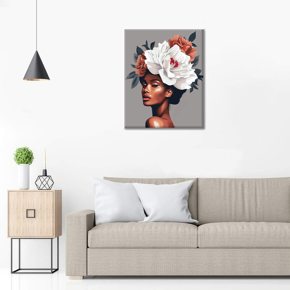 Capelli di Fiori - Dipingere con i Numeri