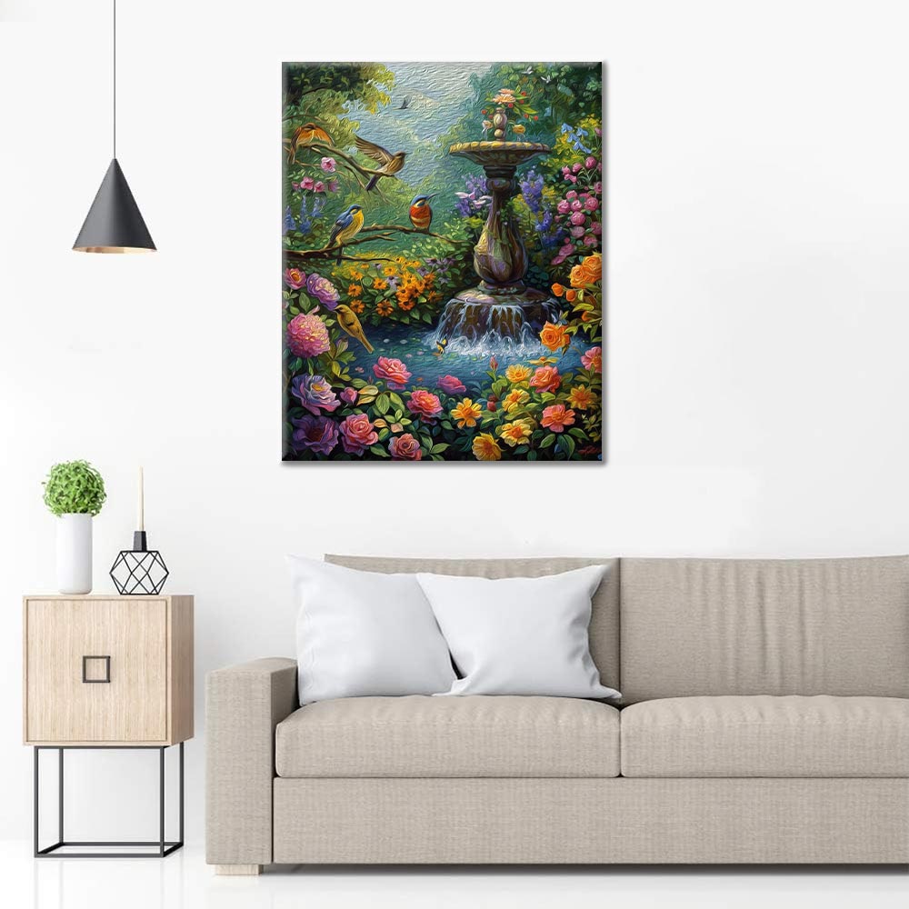 Giardino allegro - Dipingere con i Numeri