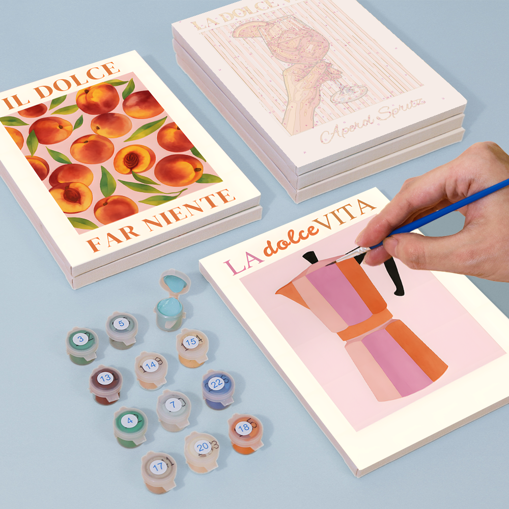 Momenti dolci - Dipingere con i Numeri
