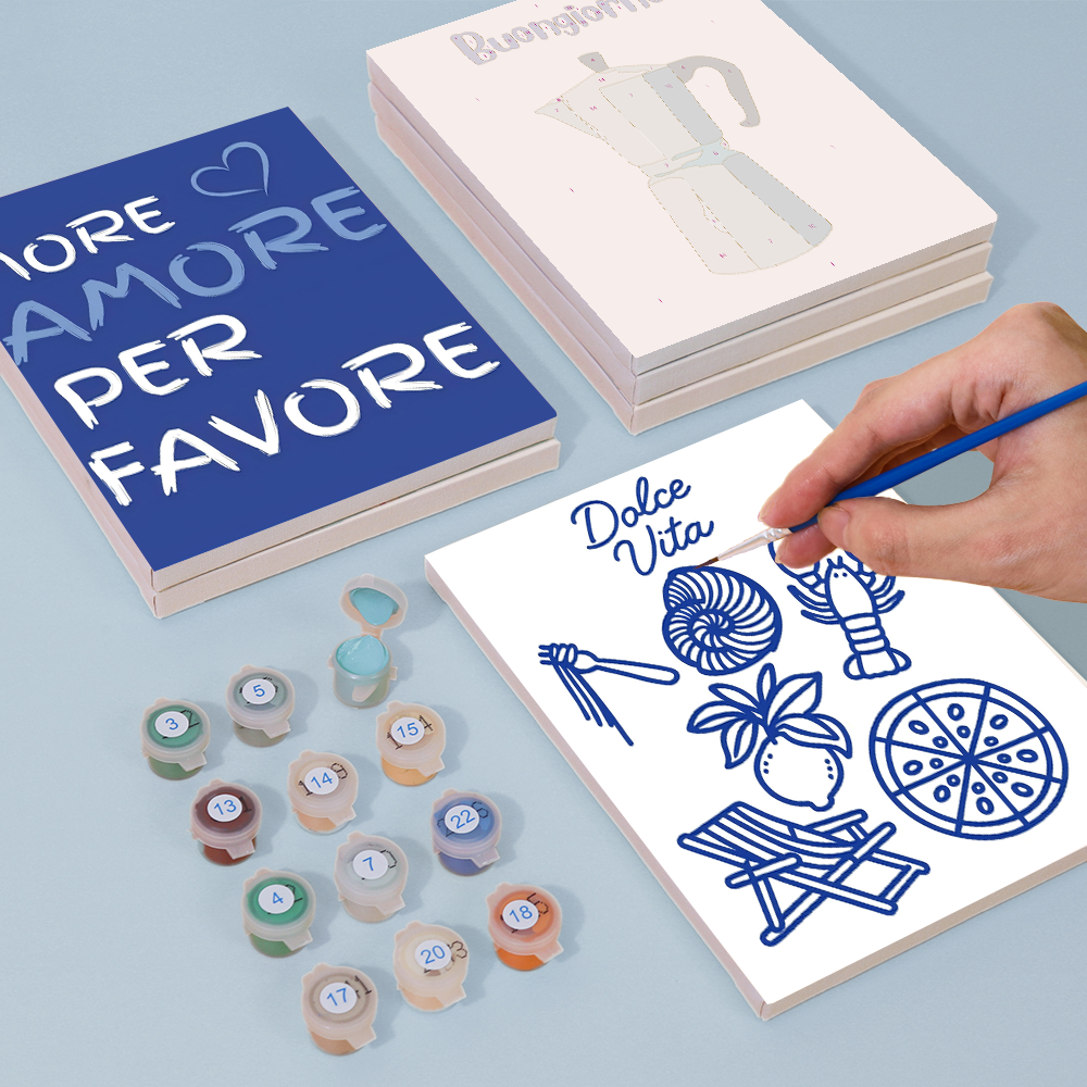 Fascino italiano - Dipingere con i Numeri