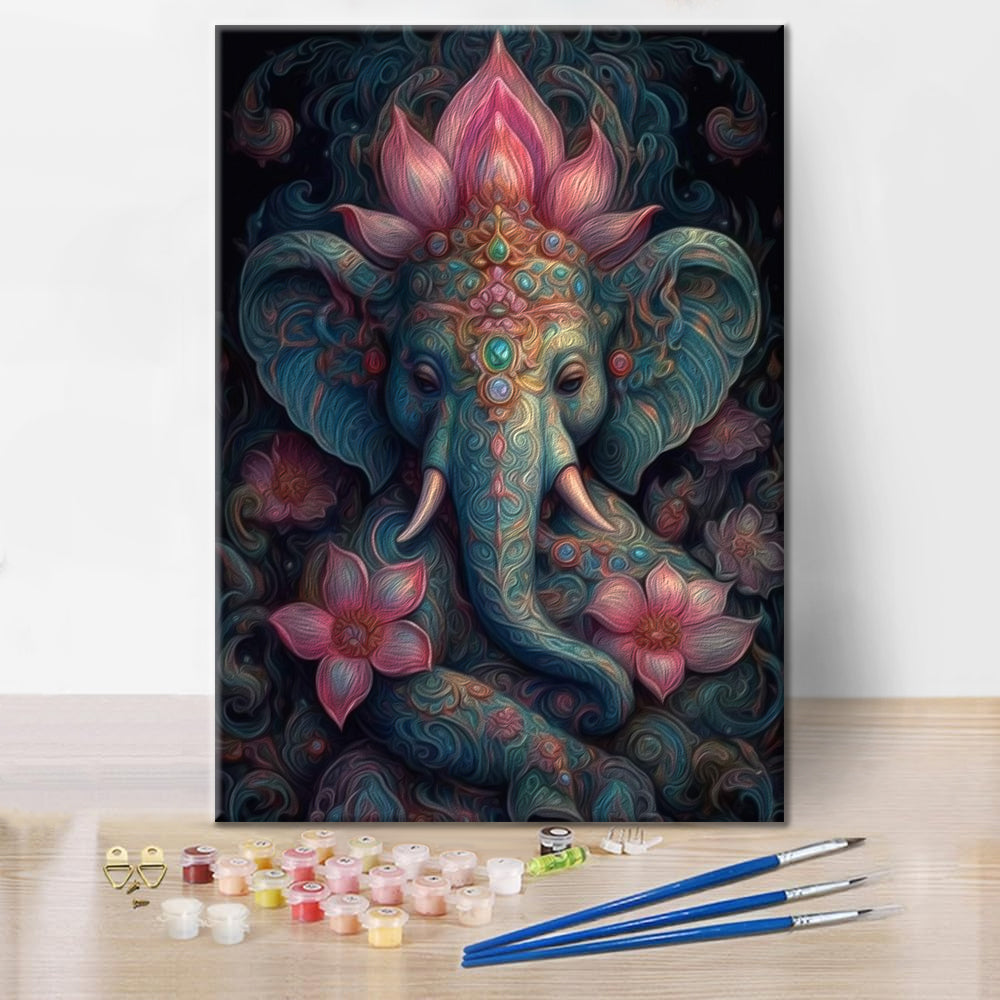 Ganesha - Dipingere con i Numeri