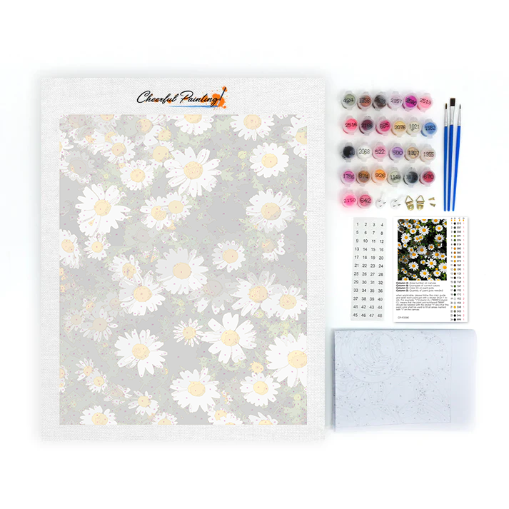 Cluster di Margherite - Dipingere con i Numeri