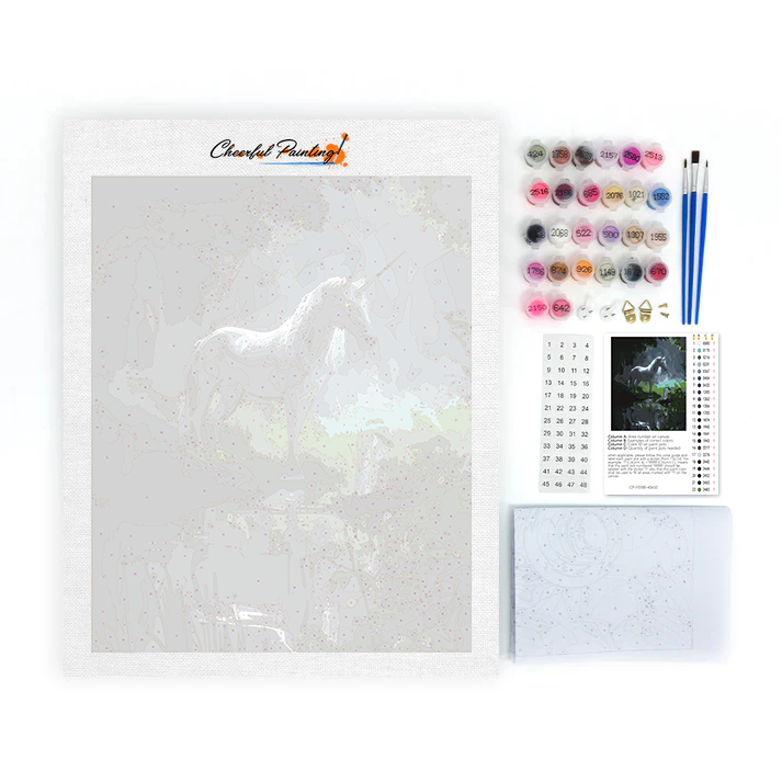 Unicorno - Dipingere con i Numeri