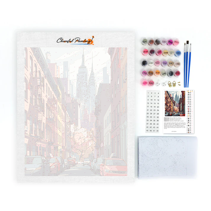 New York - Dipingere con i Numeri