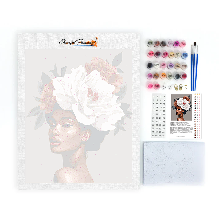 Capelli di Fiori - Dipingere con i Numeri