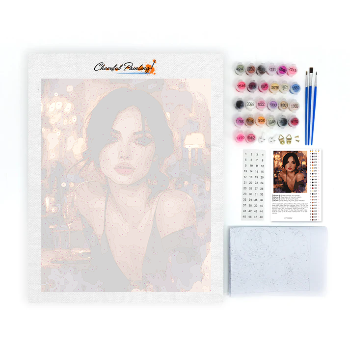 Eleganza nella notte - Dipingere con i Numeri