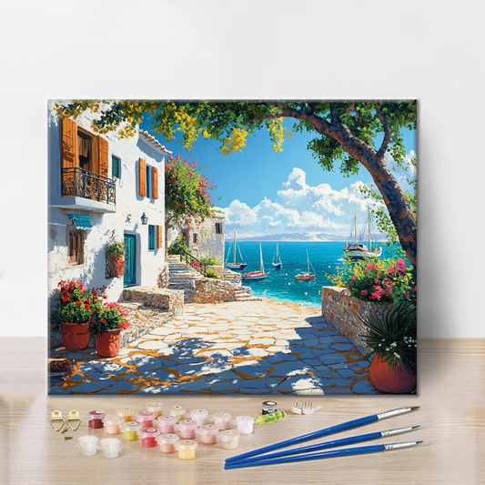 Felicità Costiera - Dipingere con i Numeri