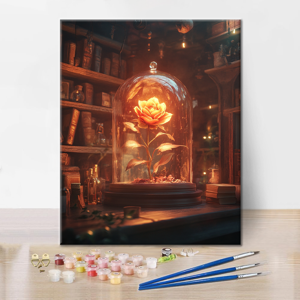 Rosa Incantata - Dipingere con i Numeri