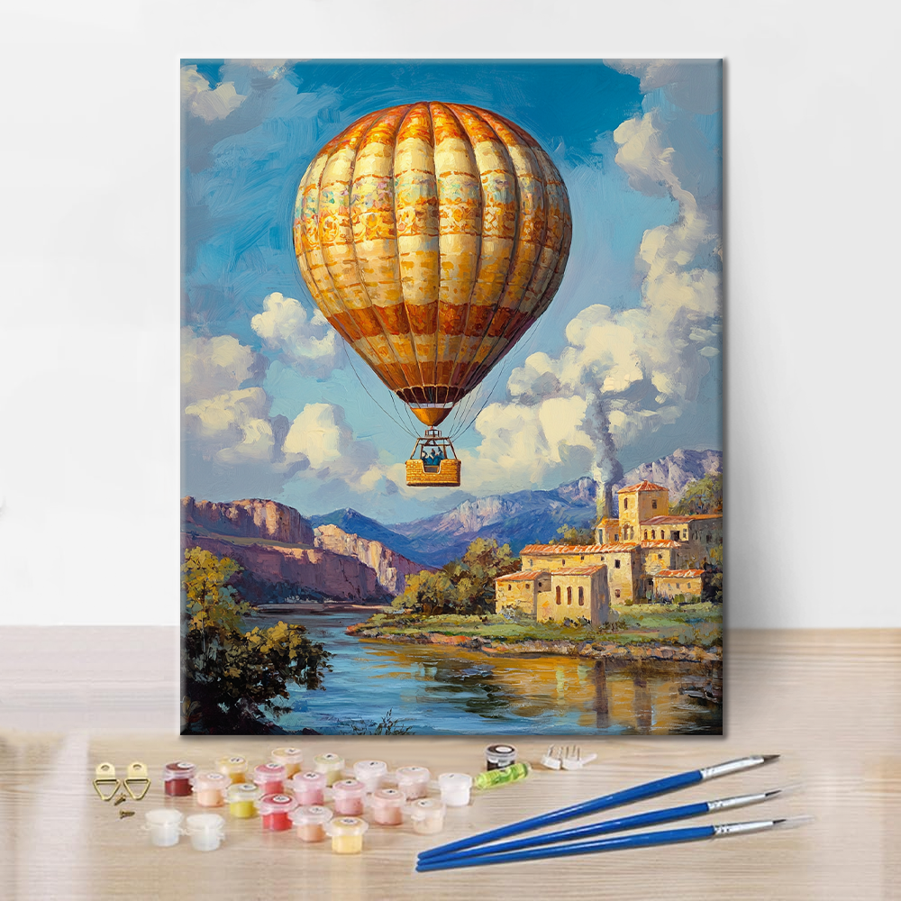Mongolfiera - Dipingere con i Numeri