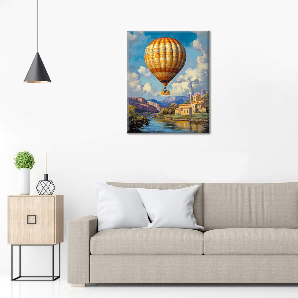 Mongolfiera - Dipingere con i Numeri