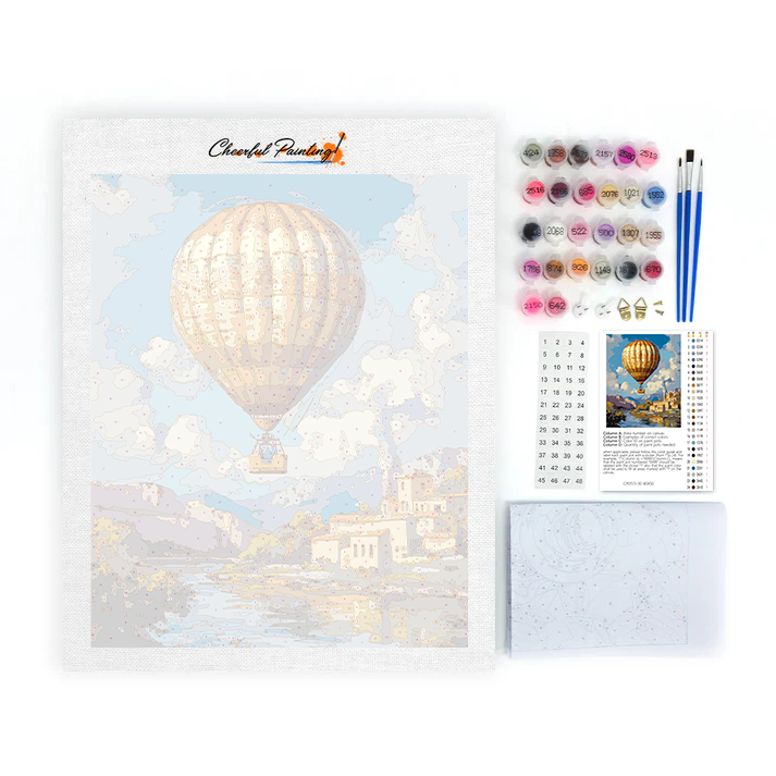 Mongolfiera - Dipingere con i Numeri