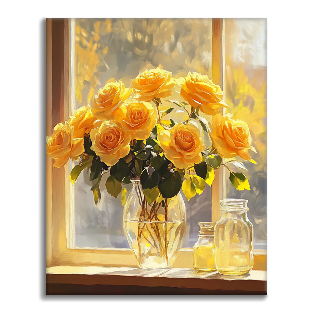 Luce e Rose - Dipingere con i Numeri