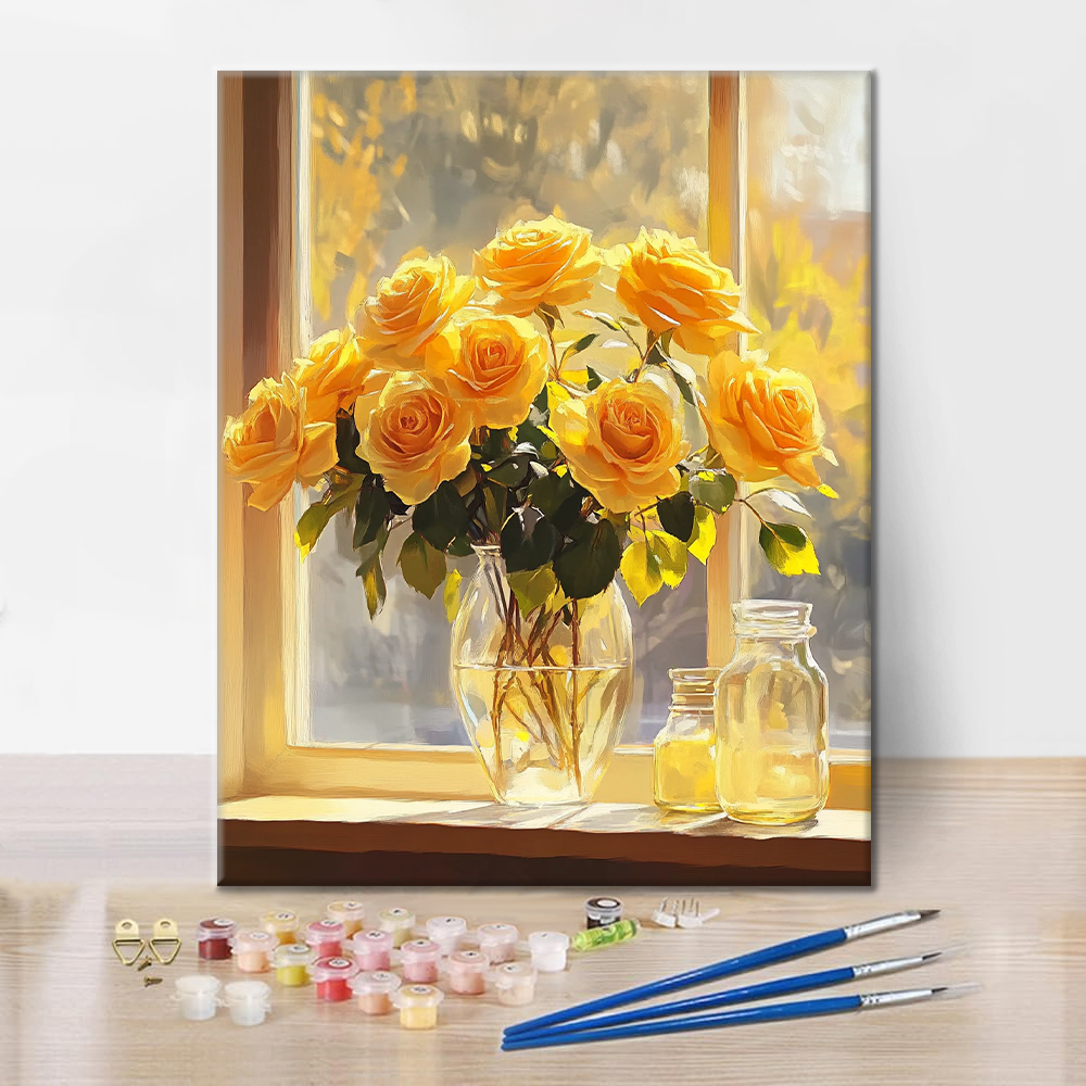 Luce e Rose - Dipingere con i Numeri