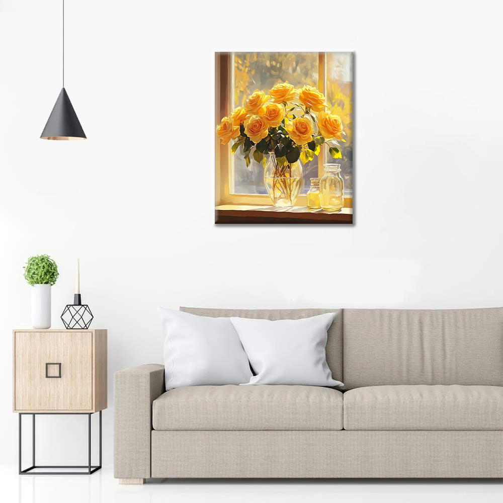 Luce e Rose - Dipingere con i Numeri