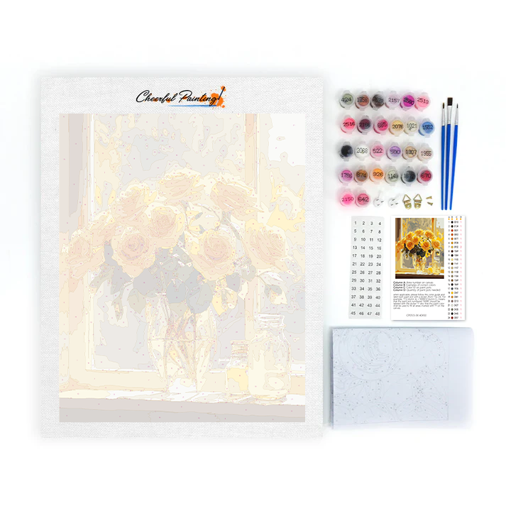 Luce e Rose - Dipingere con i Numeri