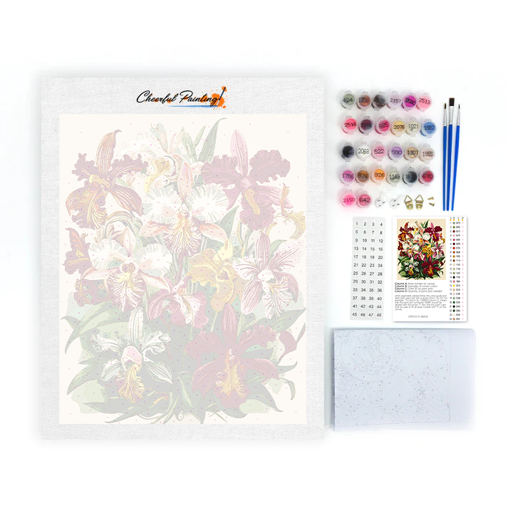 Orchidee Regali - Dipingere con i Numeri