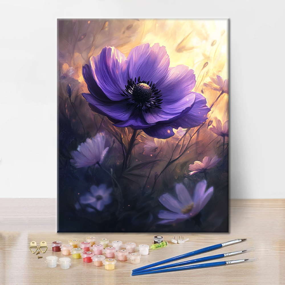 Fioritura Regale - Dipingere con i Numeri