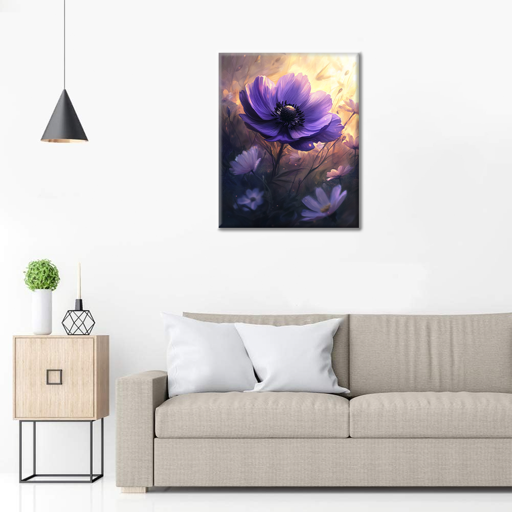 Fioritura Regale - Dipingere con i Numeri