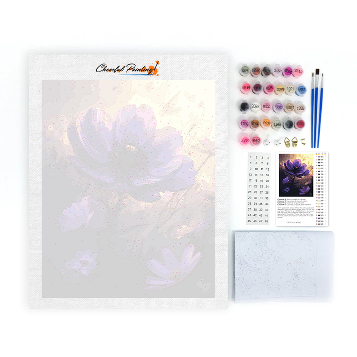 Fioritura Regale - Dipingere con i Numeri