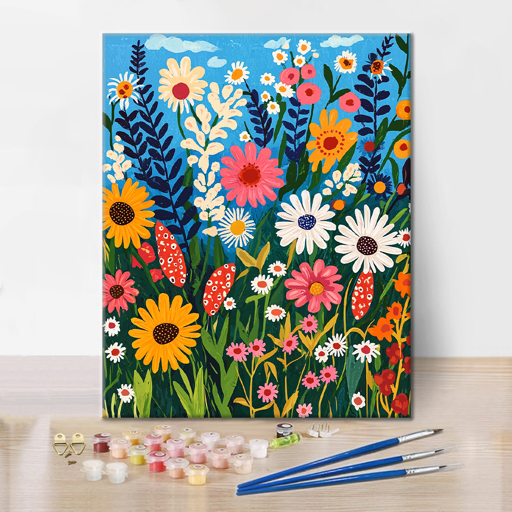 Fiori Selvatici - Dipingere con i Numeri