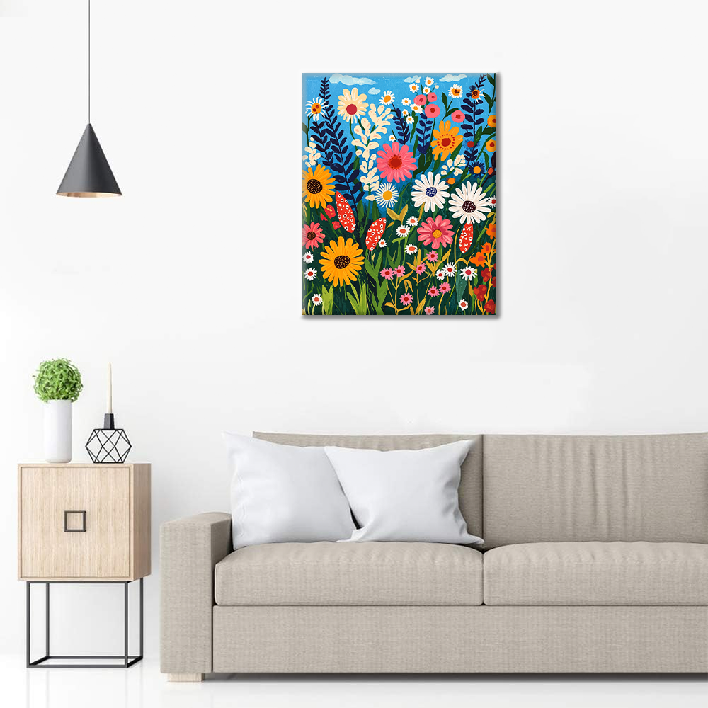 Fiori Selvatici - Dipingere con i Numeri