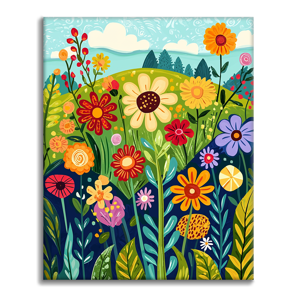 Fiori Selvatici nel Deserto - Dipingere con i Numeri