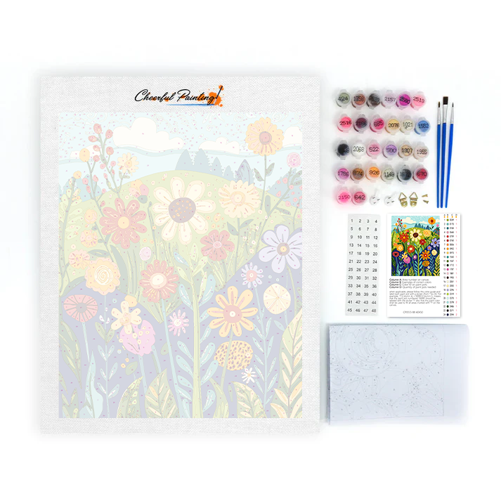 Fiori Selvatici nel Deserto - Dipingere con i Numeri