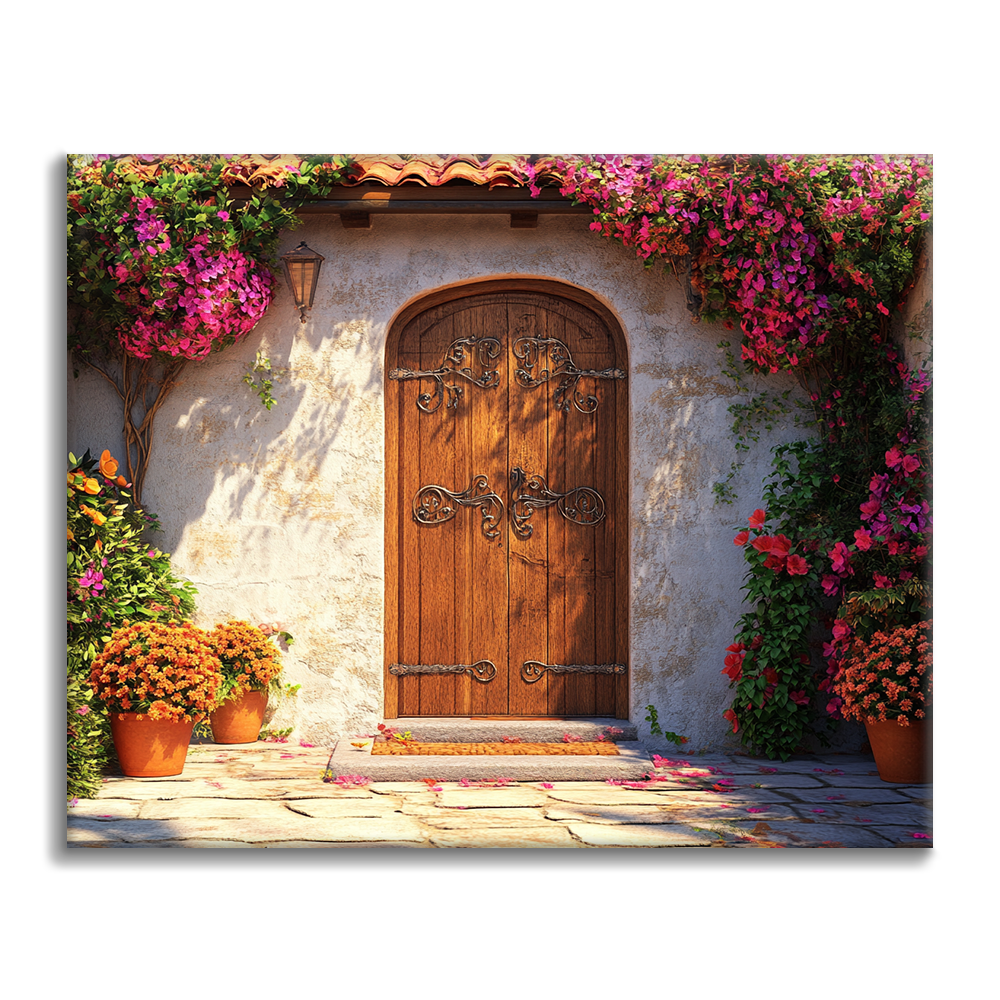 Porta di Legno - Dipingere con i Numeri