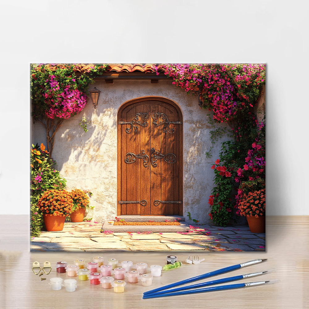 Porta di Legno - Dipingere con i Numeri