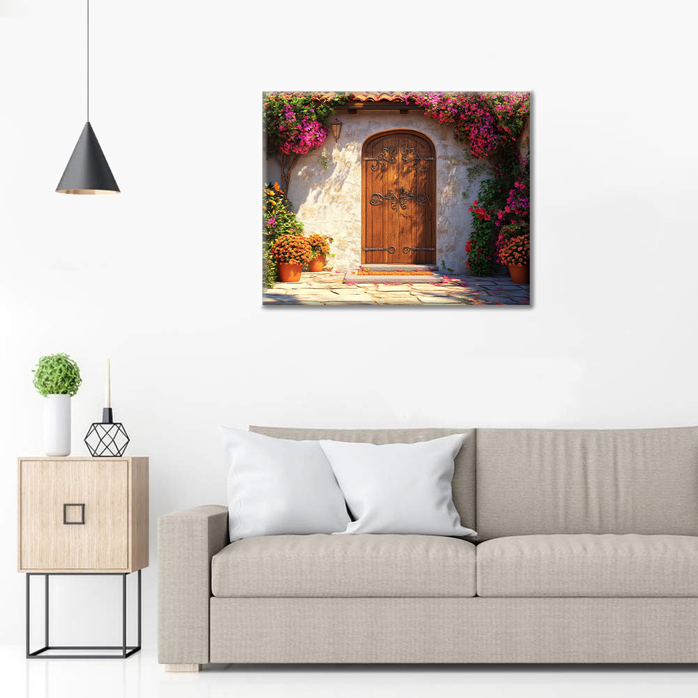 Porta di Legno - Dipingere con i Numeri