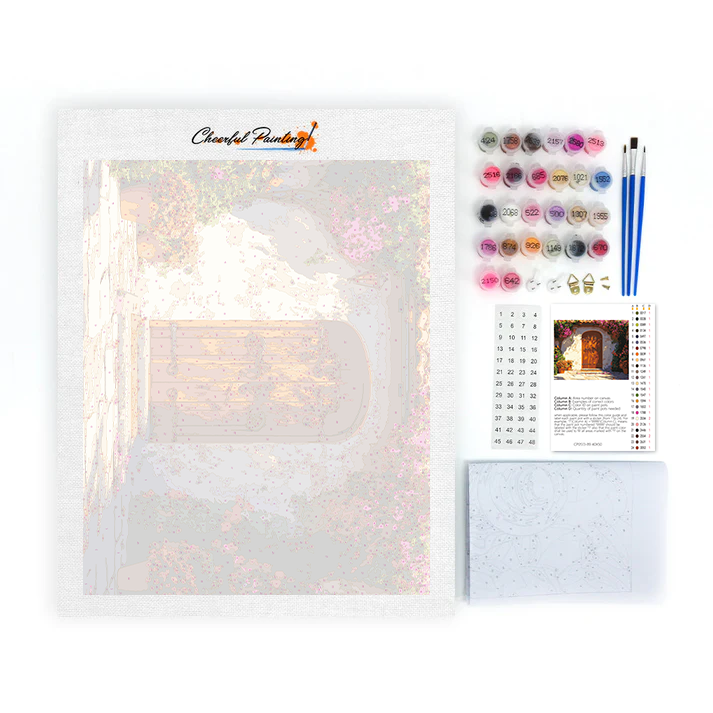 Porta di Legno - Dipingere con i Numeri