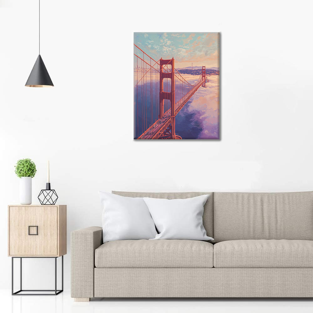Golden Gate Bridge - Dipingere con i numeri