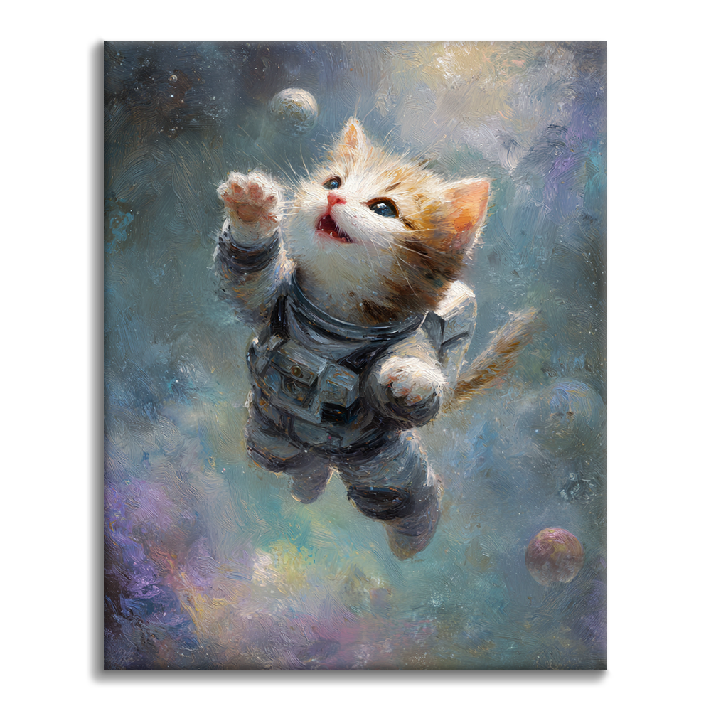 Space Kitty - Dipingere con i Numeri
