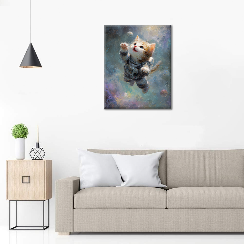 Space Kitty - Dipingere con i Numeri