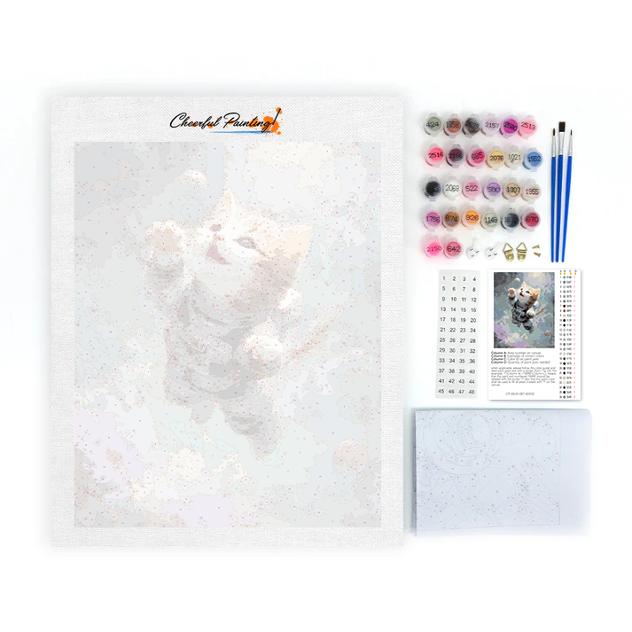 Space Kitty - Dipingere con i Numeri