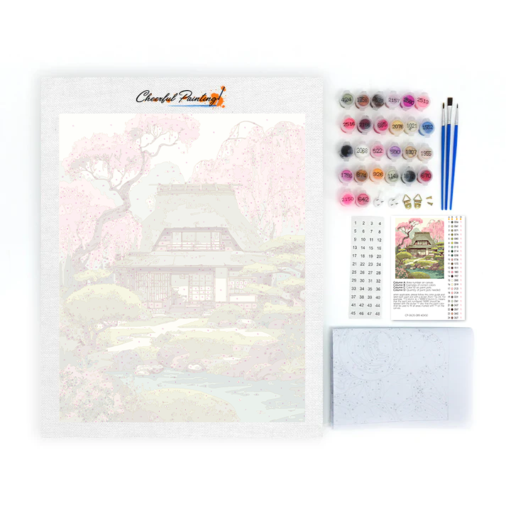 Primavera Kasuga Sakura - Dipingere con i Numeri